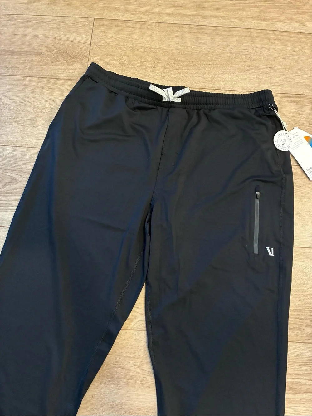 NWT Vuori Men’s Sunday Performance Sweatpant Classic 30” Black Size XXL